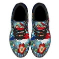 thumbnail image 2 of North Carolina Happy New Year Shoes Sneakers Black Size 5, 2 of 7