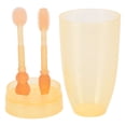 thumbnail image 1 of Cepillo de dientes para niños pequeños Cepillo de dientes de silicona suave para bebés pequeños Recubrimiento lingual Artefacto de cepillado de encías, 1 of 14