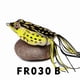 thumbnail image 1 of CHAO 1 pieza 5 g 8,5 g 13 g 17,5 g señuelo de rana cebo de tubo blando señuelo de pesca de plástico con anzuelos de pesca de superficie rana raya ojos artificiales 3d XiXi 8,5 g2, 1 of 5