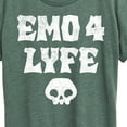 thumbnail image 3 of Instant Message - Emo 4 Lyfe  - Women's Short Sleeve Graphic T-Shirt, 3 of 7