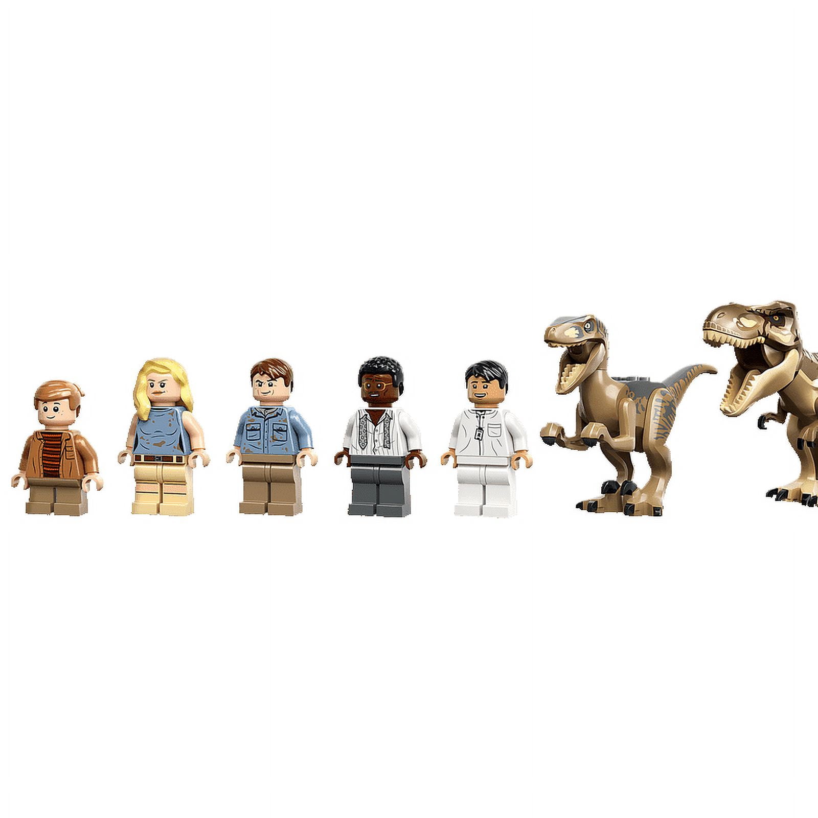 Lego Jurassic Park Visitor Center: T. rex & Raptor Attack 76961