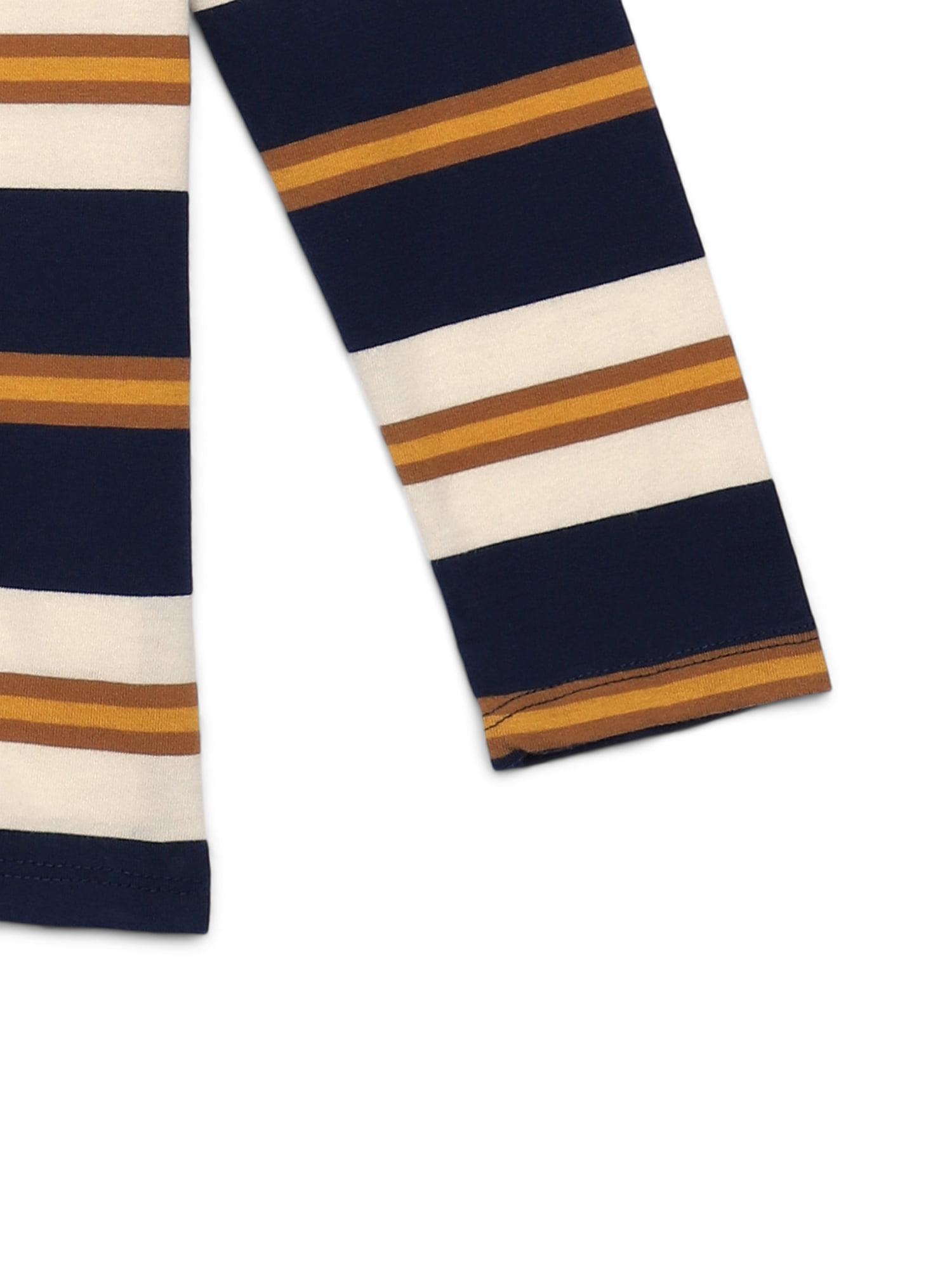 Wonder Nation Boys' Long Sleeve Stripe Tee, Sizes 4–18 & Husky