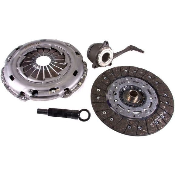 Clutch Kit with Cylinder - Compatible with 2000 - 2006 Audi TT Quattro 1.8L 4-Cylinder Turbo 2001 2002 2003 2004 2005