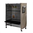 thumbnail image 3 of Housse de cage, Ourlet Réglable Housse Universelle Évent Réglable Taille Ajustable Ourlet Universel pour Mauvais Temps Housse pour Animaux, 3 of 7