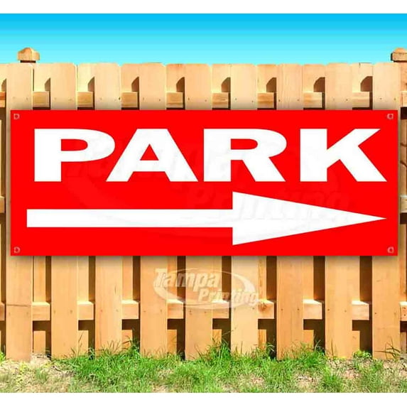 Park 13 oz Vinyl Banner With Metal Grommets