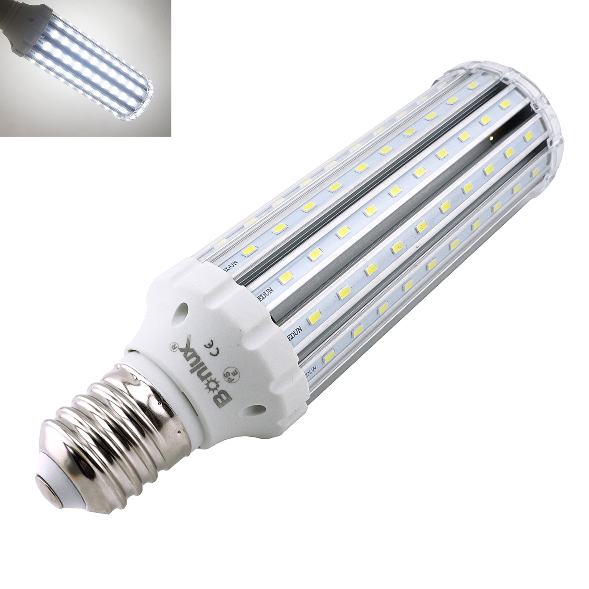 Bonlux 45W LED Corn Bulb Mogul Screw Base E39 E40 Daylight 6000K 400W