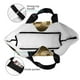 thumbnail image 4 of Balery Happy New Year 2025 E Bolsa Tote Estilo Estético con Cremalleras, Bolsa de Hombro, Bolsa de Compras Grande y Plegable, 4 of 8