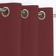 thumbnail image 4 of Cortinas Blackout 275cm Ancho X 215cm MELOCOTTON HOGAR 100% Microfibra Poliéster VINO, 4 of 8