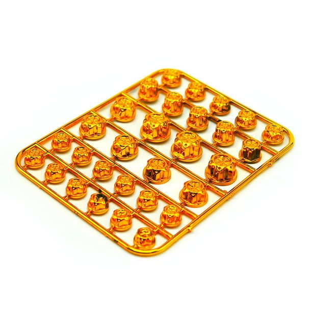 Tapon Para Moto Rasen Decorativo Para Tornilleria De Plastico dorado