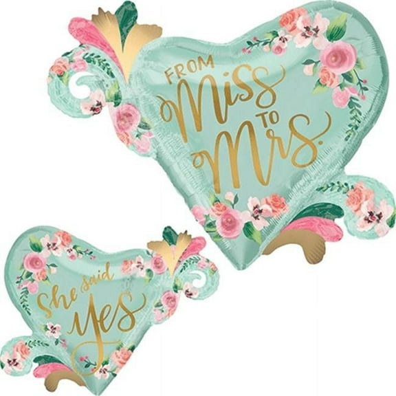 Loftus International A3-8693 Mint To Be Super Shape Balloon