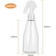thumbnail image 2 of Botella de spray vacía de 200 ml, juego de 6 botellas de spray vacías de plástico, spray vacío, 2 of 5
