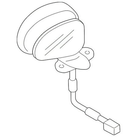 Genuine OE Mazda Door Mirror - NC11-69-120G-46