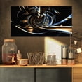 thumbnail image 1 of Fractal 3D Rayures Enchevêtrées - Impression sur Toile Contemporaine, 1 of 3