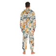 thumbnail image 4 of FORMRS Onesies Pajama for Adults Unisex Hoodie Winter Jumpsuit One Piece Sleepwear, Sizes S-2XL, Whimsical Leaves, 4 of 7