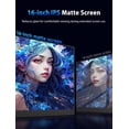 thumbnail image 5 of UPEREFCT 16" 2K 240Hz Portable Gaming Monitor, 100% DCI-P3, Type-C HDMI IPS Eye Care External Second Screen for PS4 PS5 Switch Xbox PC, 5 of 10