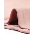 thumbnail image 5 of BLAZER LARGO DE MANGA LARGA CON CORDÓN Y ABIERTO EN FRONTAL DE SUEDE SINTÉTICO PARA MUJERES CHIC M ROSA, 5 of 5