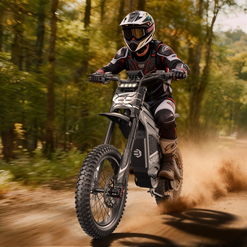 JVV Electric Dirt Bike  for Adult, 7500W Motor,  72 V 30 Ah Li-ion Battery, 50MPH High Speed Off-Road E-Moto