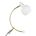 thumbnail image 3 of Eileen Contemporary Task Lamp in Gold Metal and White Plastic Shade by LumiSource, 3 of 7