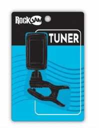 RockJam RJGT1 Clip on Musical Instrument Tuner for Guitar, Bass, Violin, and Ukulele