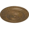 thumbnail image 3 of 31 1/2"OD x 2 1/2"P Traditional Ceiling Medallion (Fits Canopies up to 8 1/4"), Hand-Painted Rubbed Bronze, 3 of 6