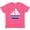 Retro Heather Pink, variant on Sailboat Nautical Sailing Youth T-Shirt