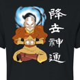 thumbnail image 3 of Avatar - The Last Airbender- Aang Avatar State - Juniors Cropped Cotton Blend T-Shirt, 3 of 5