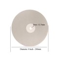 thumbnail image 2 of 1PCS 8'' 200mm Diamond Coated Flat Lap Wheel Grinding Polish Disc Disk 46 - 2000 Grit , Durablity, 2 of 5