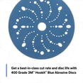 thumbnail image 3 of Discos Abrasivos 3M Hookit Azul 36181 Grado 400+ 15 cm Paquete de 50, 3 of 9