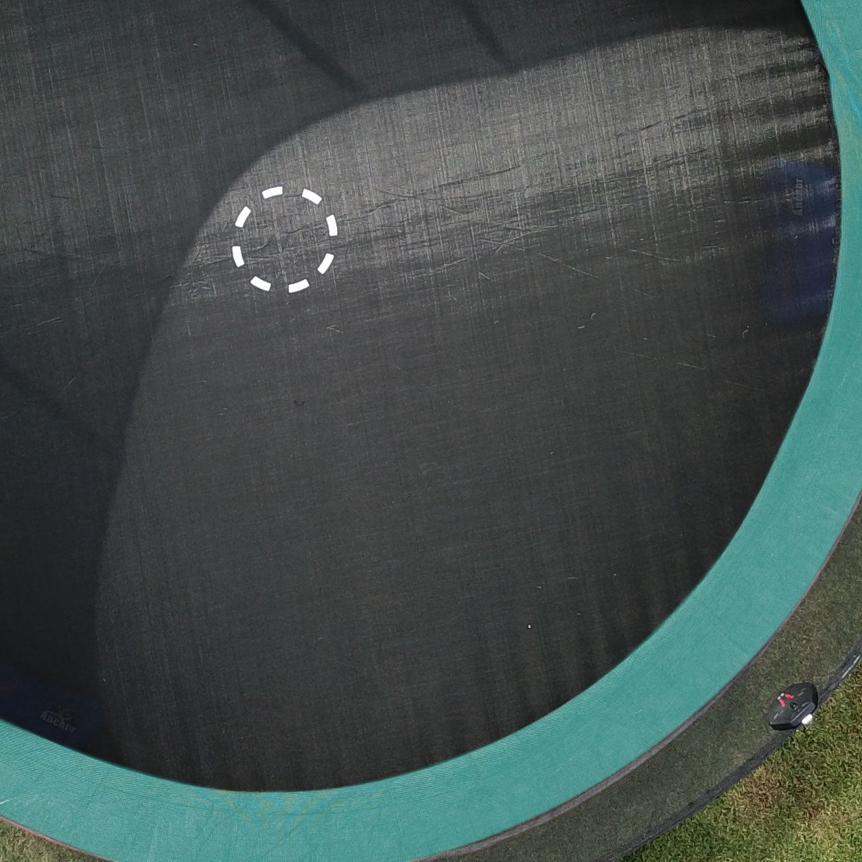 Bounce Pro 15ft Round Trampoline with Enclosure and Electron Shooter Game, Green/Black, Main Frame, Legs, Jump Mat