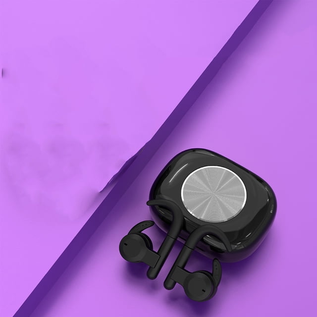 Auriculares Bluetooth, Auriculares inalámbricos, Auriculares deportivos Bluetooth 5.3 con bocina, Reducción de ruido, Hablables, Interruptor Hall, Adecuados para deportes/juegos.