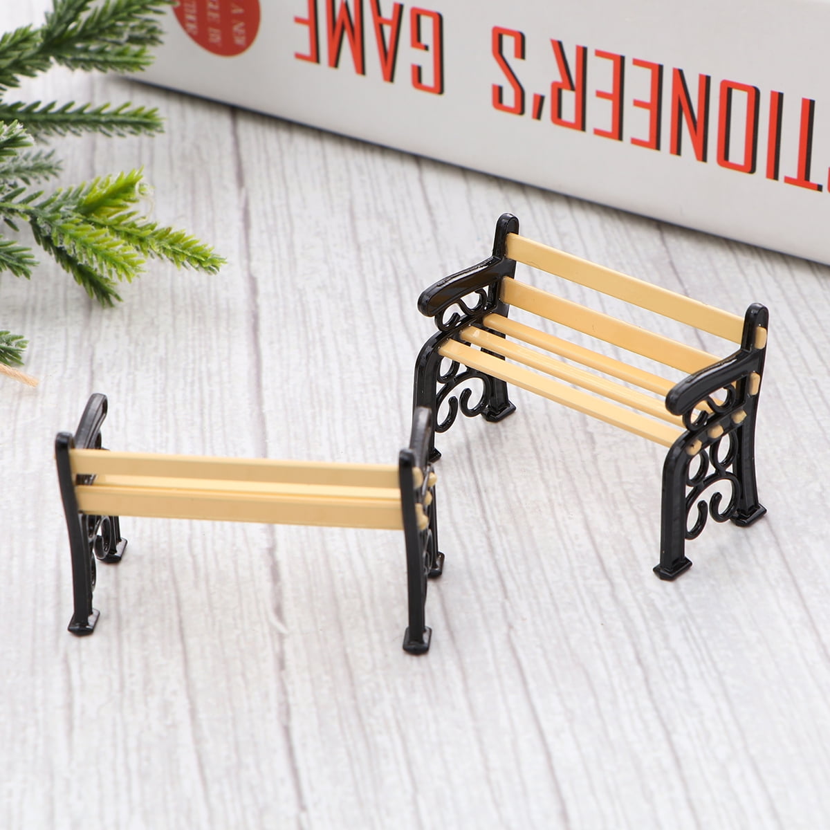 Mini garden bench sale