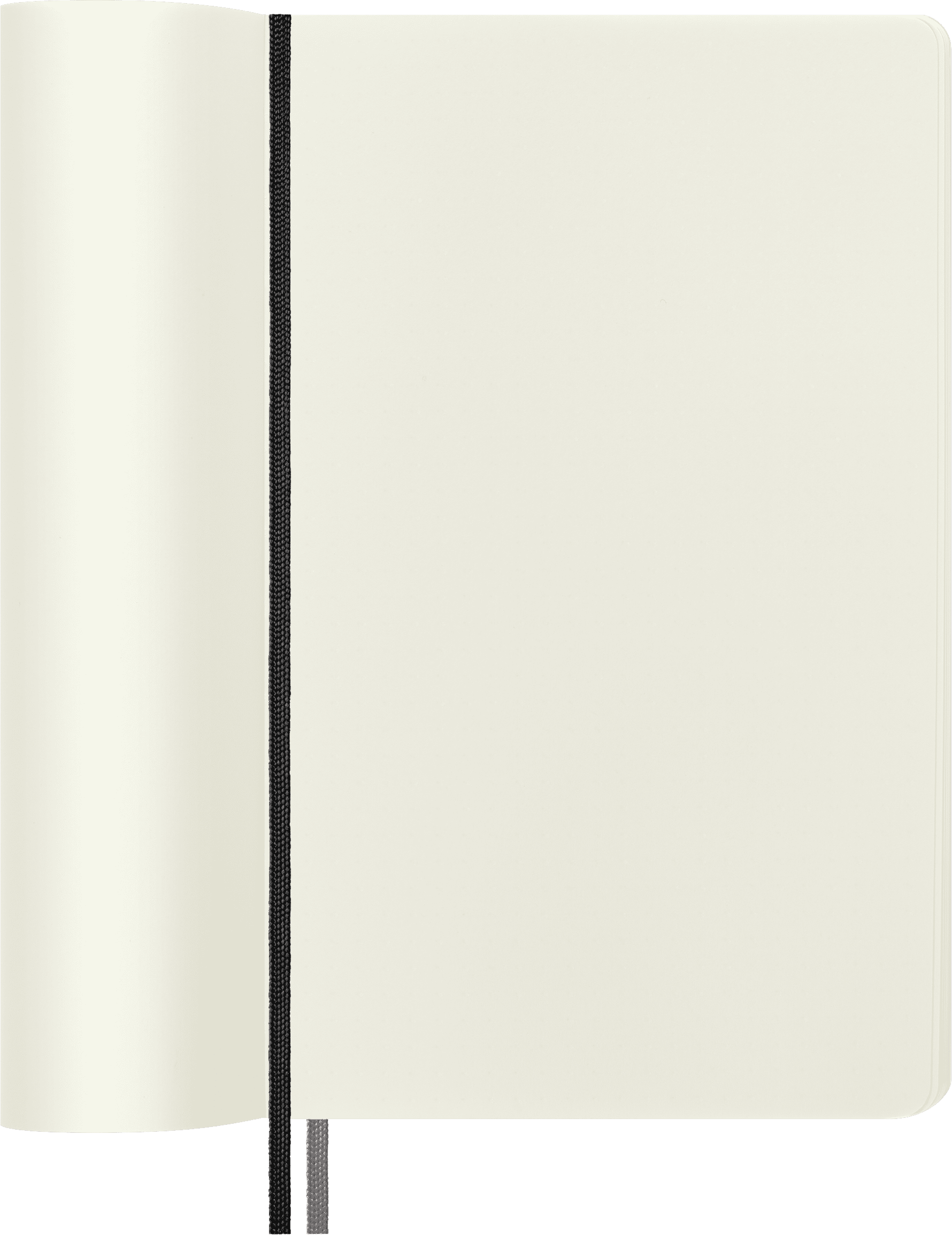 Moleskine Classic Expanded Notebook, Soft Cover, Large (5" x 8.25"), Plain, Black
