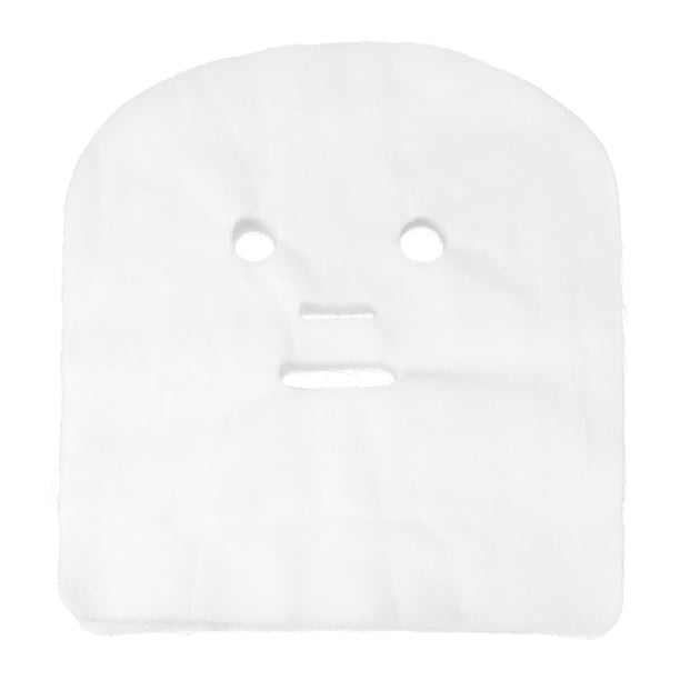 100pcs Face Gauze Mask Hojas de papel facial Pre-Cut Hojas faciales Papel de fibra de piel