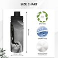thumbnail image 4 of Cuervo místico y botella de agua deportiva completa con aislamiento de acero inoxidable, taza portátil, botella de agua para exteriores, moda, viajes, fitness, estudiante, talla única., 4 of 7