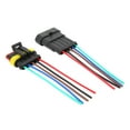 thumbnail image 1 of Waterproof Electrical Connector, Safe Connection Car Waterproof Connector Convenient Dustproof  For Boats For Marines For Cars For Trucks 5P, 1 of 8