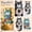 A, variant on 1PC 2 Styles Cute Cat Shaped Multi-Pocket Patchwork Fabric Wall Caddy, Hanging Craft Sewing Tool Holder for Scissors, Needles, Threads, Stationery, Bedroom & Craft Room Decor(A)