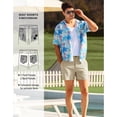thumbnail image 5 of PULI Golf Shorts Men 5 Inch Inseam Stretch Casual Dress Shorts with Pockets Waterproof Lightweight Quick Dry, 5 of 6
