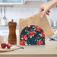 thumbnail image 2 of Yayeee Napkin Holder for Table Kitchen Paper Tissue Organization, Christmas Themed Leaves, 2 of 8