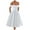 White-01, variant on STETMN Off Shoulder Dress for Women Wedding Chiffon A Line Prom Dress Long Formal Party Gowns