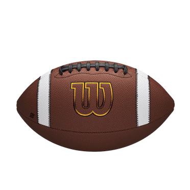 Wilson GST Speedskin Composite Football, Official Size (Ages 14 )