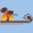 thumbnail image 3 of CafePress - Huntington Beach California Light T Shirt - Men's Classic Graphic T-Shirt, 3 of 4