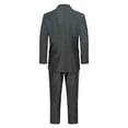 thumbnail image 4 of Men’s Premium Modern Fit Charcoal Gray With Black Peak Lapel One Button Tuxedos, 4 of 7