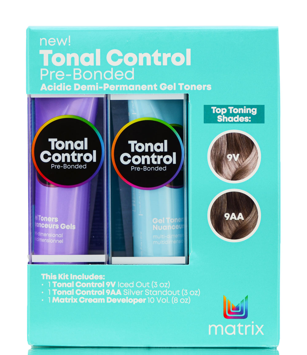 Matrix Tonal Control Pre-Bonded Acidic Demi-Permanent Gel Toners - 3in1