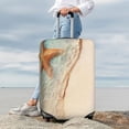 thumbnail image 7 of Hirioo Starfish On The Sand Beach for Elasticity Suitcase Cover (No luggage Included) Durable Luggage Protector Fits 18-32 Inch Luggage-X-Large, 7 of 7