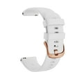 thumbnail image 3 of Venu 2S Silicone Watch Band For Garmin Vivoactive 4S 3S /Move 3S /Rey Rose Gold Buckle 18mm Bracelet Forerunner 255S 265S Strap powder For Vivomove 3S, 3 of 6