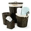 4-Piece Willow Bath and Laundry Set