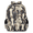 Black, variant on French Bulldog Multi-Functional Backpack, Adult Laptop Backpack Casual Daypack for Work Travel Outdoor, Black and White Bulldog