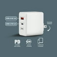thumbnail image 4 of Xtreme 3-Pack 45W Dual Port Quick Charging Wall Charger, USB-C & USB-A Fast Chargers with QC 3.0 & PD 3.0, Ultra-Fast Wall Charger Compatible with Laptop, MacBook, iPhone, iPad, Samsung Galaxy, Pixel, 4 of 7