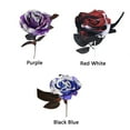 thumbnail image 6 of huntermoon 41cm Artificial Artificial Roses Flower Bouquets Single Stick Sticky Glitter Decorations Red Pink Decoration Arrangement, 6 of 9