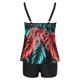 thumbnail image 4 of Gibobby Conjunto de Bikini para Mujer Bikini de cintura alta para mujer, bañador Sexy de realce de dos piezas, traje de baño Vintage de dos piezas, conju(Verde,XL), 4 of 5